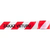 Kép 2/3 - Szalag Strend Pro, 80 mm, Hossz: 250 m, figyelmeztető, piros/fehér, "BELÉPNI TILOS