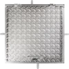 Kép 1/3 - Aknafedél MC50, 500x500 mm, csatorna, horganyzott, max. 150 kg