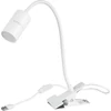 Kép 2/5 - Lámpa Strend Pro, asztali, csíptethető, alumínium, fehér, USB, 41 cm