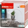 Kép 5/5 - Lámpa Strend Pro, asztali, csíptethető, alumínium, fehér, USB, 41 cm