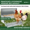 Kép 4/8 - Etető Strend Pro, baromfihoz, automata, taposó, max. 5 kg