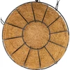 Kép 4/4 - Akasztó Strend Pro, virágtartó, acél/kókusz, függő, lánccal és kampóval, 25 cm