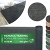 Kép 3/5 - Árnyékoló háló POPULAR.NET, 1x10 m, HDPE, UV, 150 g/m2, 90% antracit