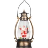Kép 3/5 - Lámpás MagicHome Karácsonyi, Mikulás, műanyag, 1xLED meleg fehér, 8x6.5x14 cm, 3xLR44