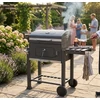 Kép 2/2 - Grill Strend Pro Konzul, BBQ, faszenes, 117x66x108 cm