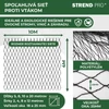 Kép 3/7 - Háló Strend Pro, 4x10 m, 25 mm lyukméret, madarak ellen, PE