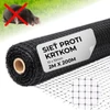 Kép 3/8 - Vakondháló GrassGuard, 10x10 mm lyukméret, 2 m, H-200 m, földbe, vakondok ellen