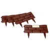 Kép 1/2 - Szegély Strend Pro Garden GB004, 45x29 cm, műanyag, Solar, LED, csomag 4 db, hossza kb. 1,80 m