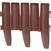Kép 4/6 - Palisád GE037, 27x24 cm, PP, barna, flexibilis, Hosszúság 2,16 m, 8 db-os csomag