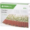 Kép 6/6 - Palisád GE037, 27x24 cm, PP, terrakotta, flexibilis, Hosszúság 2,16 m, 8 db-os csomag