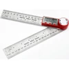 Kép 4/4 - Vonalzó Strend Pro, digitális, szögmérő, 200 mm, rozsdamentes acél, INOX