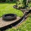 Kép 2/3 - Szegély Strend Pro Garden, gyep, rugalmas, fekete, L-10 m, 4 cm