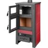 Kép 3/7 - Kályha Pro TAURUS Ceramic, piros, 12 kW, 120 mm, sütővel