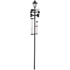Kép 1/8 - Időjárás állomás SWS29, 158 cm, kerti esőmérő, hőmérő, szolár lámpa, szélirány