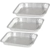 Kép 1/3 - Tálca MagicHome, 32,7x26,9x4 cm, grillező, 3 db, alumínium