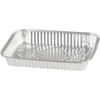 Kép 2/3 - Tálca MagicHome, 31,5x21,3x4,4 cm, grillező, 3 db, alumínium