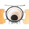 Kép 7/8 - Grill Strend Pro Kamado Egg 21", 46,7 cm átmérő, 91 cm grillmagasság, zöld, 130x73x122 cm