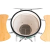 Kép 8/8 - Grill Strend Pro Kamado Egg 21", 46,7 cm átmérő, 91 cm grillmagasság, zöld, 130x73x122 cm