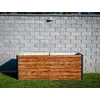 Kép 7/8 - Magaságyás Strend Pro Garden, 200x100x77cm, 3D fa design, fém, magasított