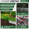 Kép 7/8 - Szegély Strend Pro Garden, 150 mm, hossz 6 m, gyepszegély, fém