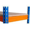 Kép 5/6 - Polc Racks RAT60 HD, fém, 4 polcos, 1800x1800x600 mm, max. 600 kg/polc