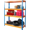 Kép 6/6 - Polc Racks RAT60 HD, fém, 4 polcos, 1800x1800x600 mm, max. 600 kg/polc