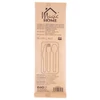 Kép 2/2 - Evőeszköz MagicHome Woodline ECO, fa kés, villa, kanál, szalvéta, 100% természetes