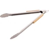 Kép 2/3 - Fogó Strend Pro Grill, grillezéshez, rozsdamentes acél, fa nyéllel, 4,3x38-42 cm