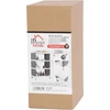 Kép 5/8 - Polc MagicHome Rolly, műanyag, 4 polcos, 49x29x75,5 cm, görgőkön
