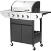 Kép 1/8 - Grill Strend Pro Parma, BBQ, gázos, 4+1 égő