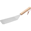 Kép 1/2 - Fordítólapát Strend Pro Grill, grillezéshez és sütéshez, fa nyéllel, rozsdamentes acél, 34cm
