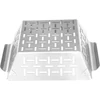 Kép 3/5 - Grillezőlemez Strend Pro Grill, grillezéshez, rozsdamentes acél, 22x18x5,5 cm