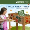 Kép 6/8 - Magaságyás Strend Pro Garden, 84x40x98 cm, fa, magasított, lábakkal