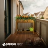 Kép 8/8 - Magaságyás Strend Pro Garden, 89x33x76 cm, alsó polccal, fa, magasított, lábakkal
