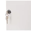 Kép 4/5 - Kulcsszekrény KeyBox 214, kulcsokhoz, 25x18x7.4 cm, zárható, 48 kampó
