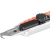 Kép 2/5 - Kés Strend Pro UKX-867-8, 18 mm, tördelhető pengéjű, kerékkel, horog penge, alu/műanyag