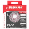 Kép 3/3 - Csiszoló alátét Strend Pro Premium DP514, 100 mm, G400, gyémánt, polírozó