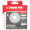 Kép 3/3 - Csiszoló alátét Strend Pro Premium DP514, 100 mm, P1500, gyémánt, polírozó