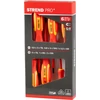 Kép 3/3 - Csavarhúzó készlet Strend Pro SD0118, VDE 6 részes, lapos + Phillips, villanyszerelő, 1000V