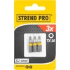 Kép 2/2 - Bit Strend Pro Torx, TX 20, csomag 3 db