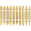 Kép 2/3 - Bit készlet Strend Pro YF40020, 10 részes, L-65 mm, CrV, GoldenFish