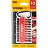 Kép 1/4 - Bit készlet Strend Pro Premium, PH, PZ, TORX, S2 szilárdság, 1/4", 50mm, 10 részes