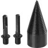 Kép 1/4 - Hasítóék Strend Pro, kúp, 42 mm, HEX 1/2" és SDS+ adapterekkel, fához