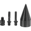 Kép 1/5 - Hasítóék Strend Pro, kúp, 50 mm, 3x adapterrel, fához