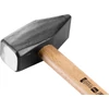 Kép 3/3 - Kalapács Strend Pro HM131 6000 g, HEAVY, fa nyél, nyél hossza 900 mm