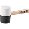 Kép 2/3 - Kalapács Strend Pro HM232 910 g, 320 mm, gumi, BlackWhiteHead, fa nyél