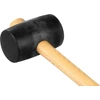 Kép 3/3 - Kalapács Strend Pro 340 g, gumi, Blackhead, fa nyél
