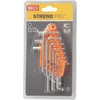Kép 4/4 - Kulcs készlet Strend Pro HK0031, 10 részes, Hex, belső, Imbusz