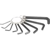 Kép 2/2 - Kulcs készlet Strend Pro HK0041, 9 részes, 1,5-10 mm, Imbusz, Hex, belső