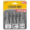 Kép 3/3 - Fej Strend Pro MS84, mágneses, 10 mm, 1/4", mágneses bittartó, 5 db-os csomag